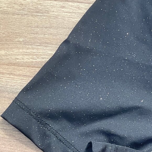 Equiline Women's Glitter Compeition Shirt - Black Polo -  XXL - Picture 3 of 4